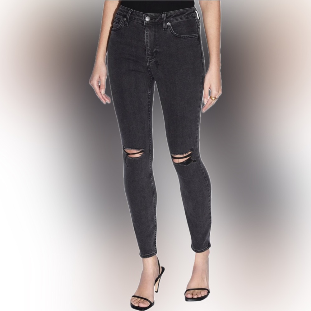 Ksubi spray on hell cat ripped jean 25 NWT